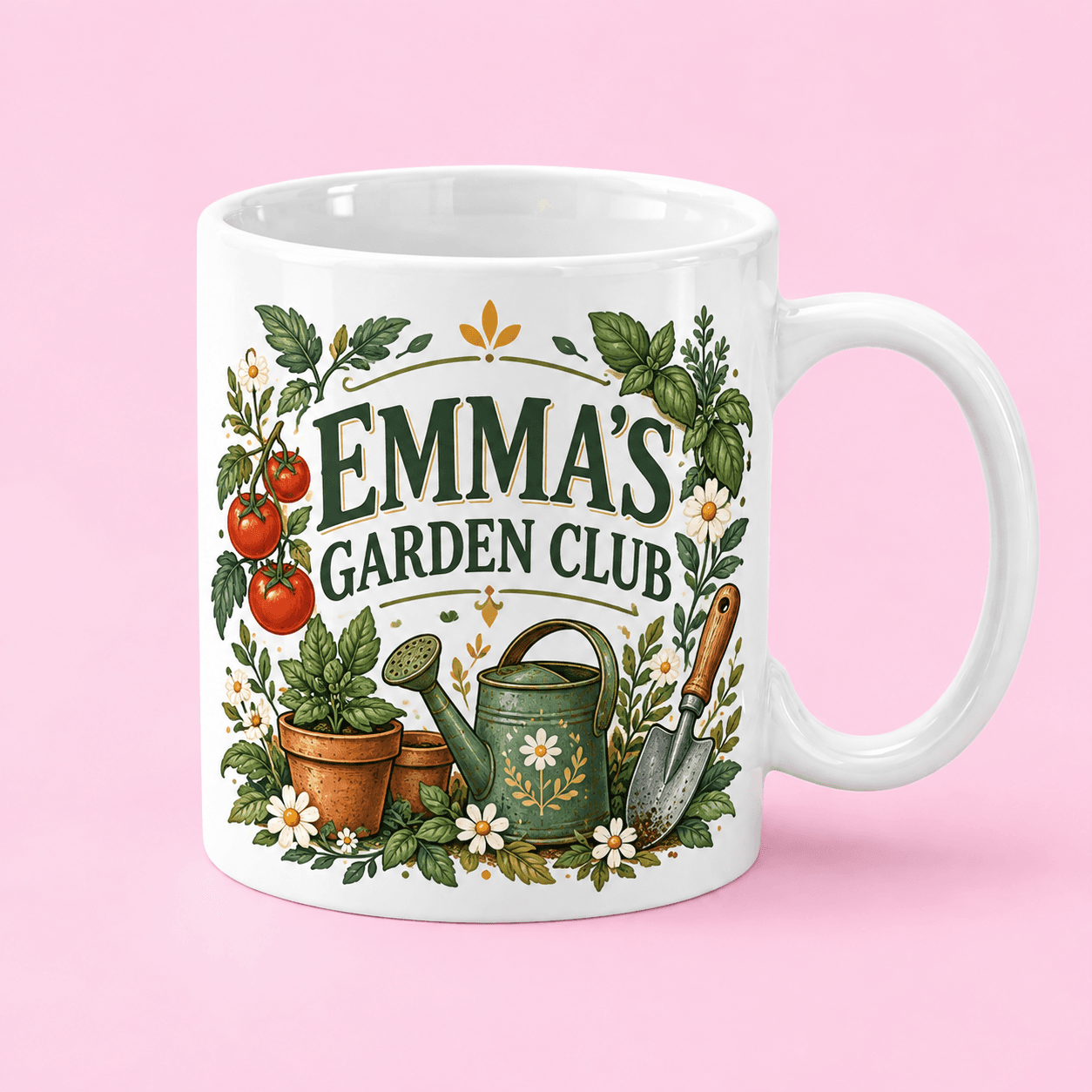 Personalized Garden Club Mug in Pakistan