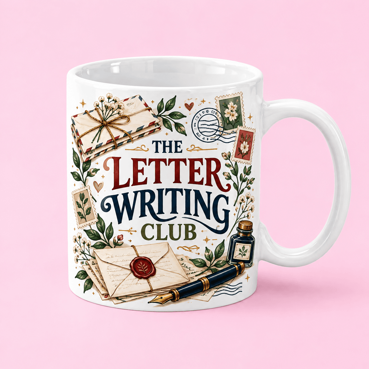 Letter Writing Club Mug in Pakistan