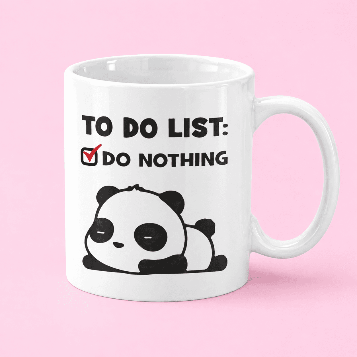 To Do List Do Nothing Mug in Pakistan