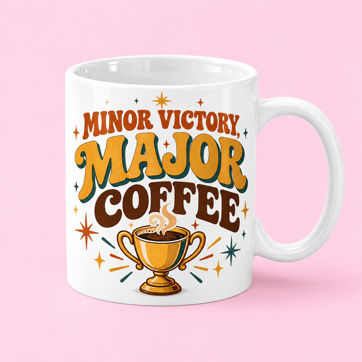 Minor Victory Major Coffee Mug in the US