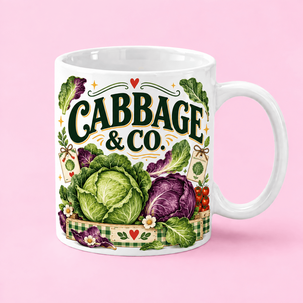 Cabbage and Company Mug in the US
