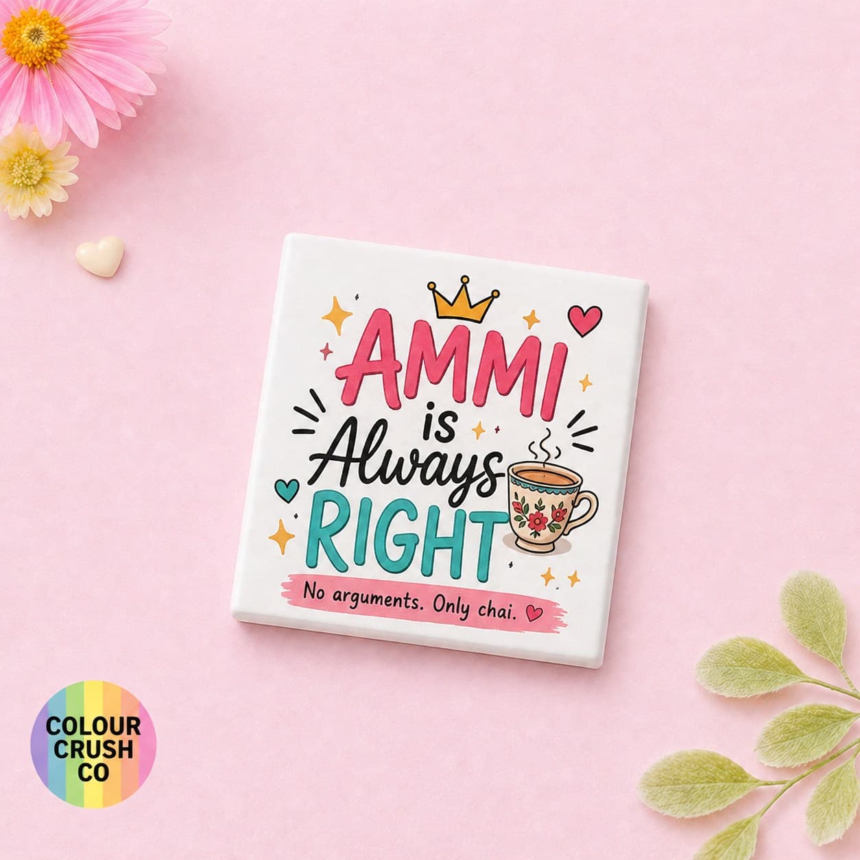 Ammi Is Always Right Fridge Magnet Design 2 image 1