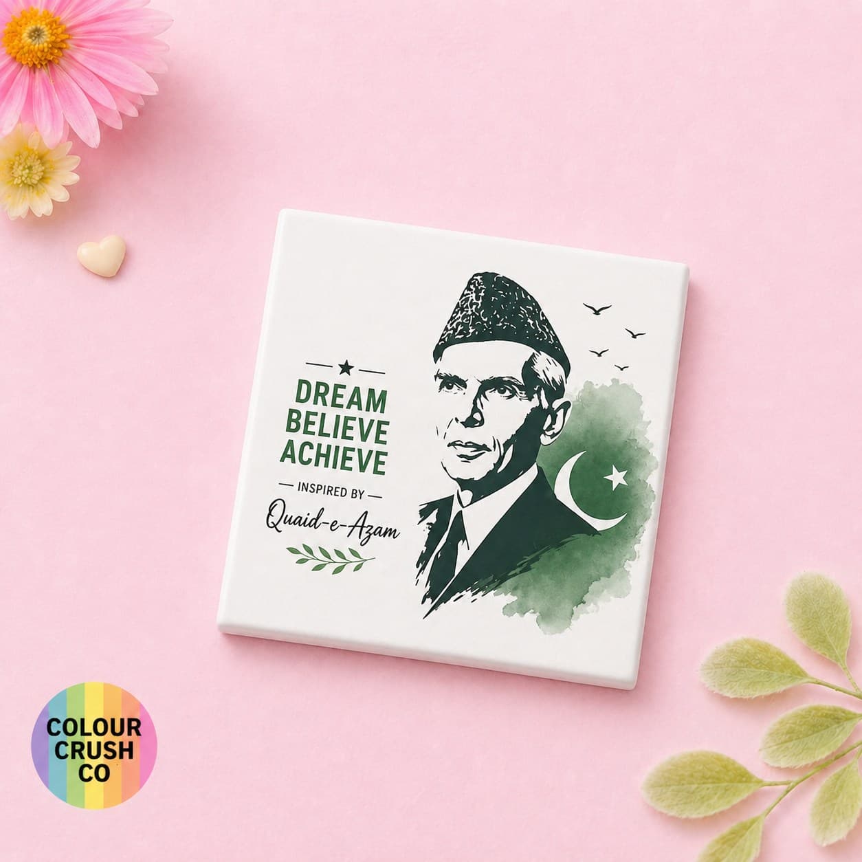 Quaid-e-Azam Portrait Fridge Magnet image 1
