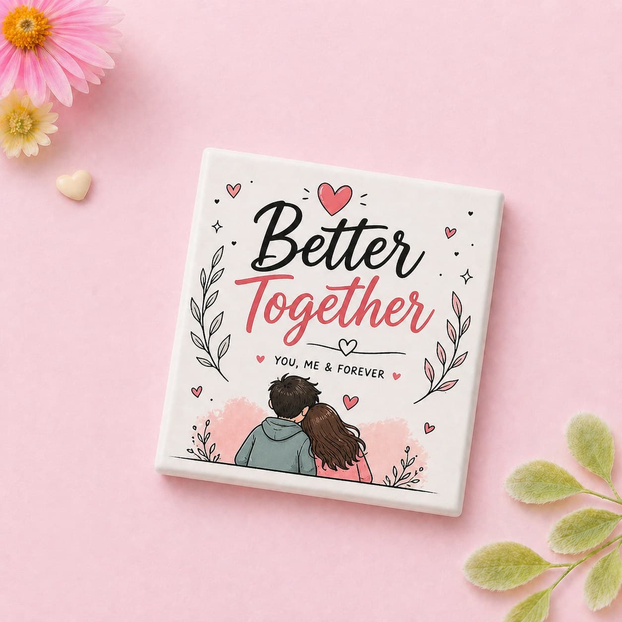Better Together Fridge Magnet image 1