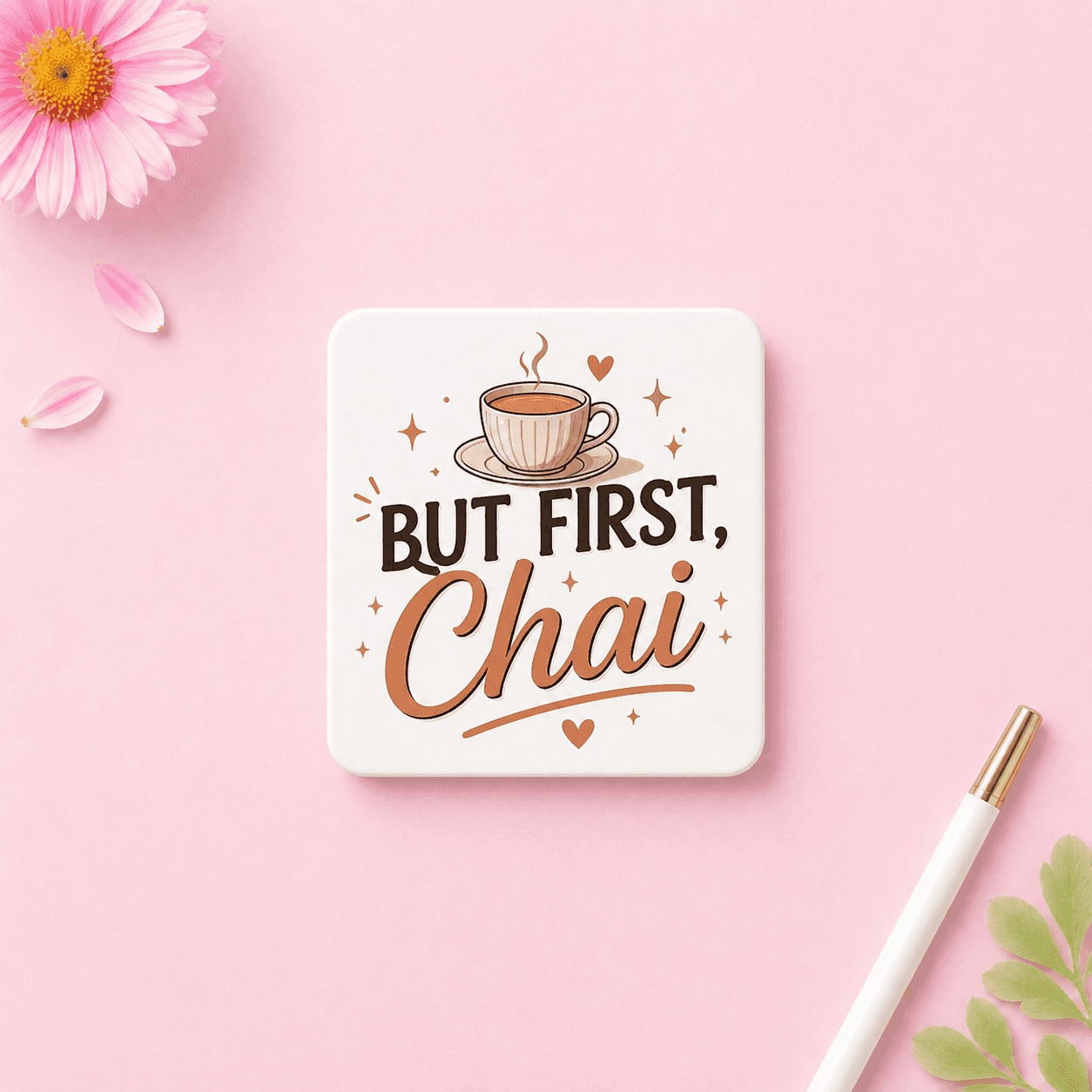 But First, Chai Coaster