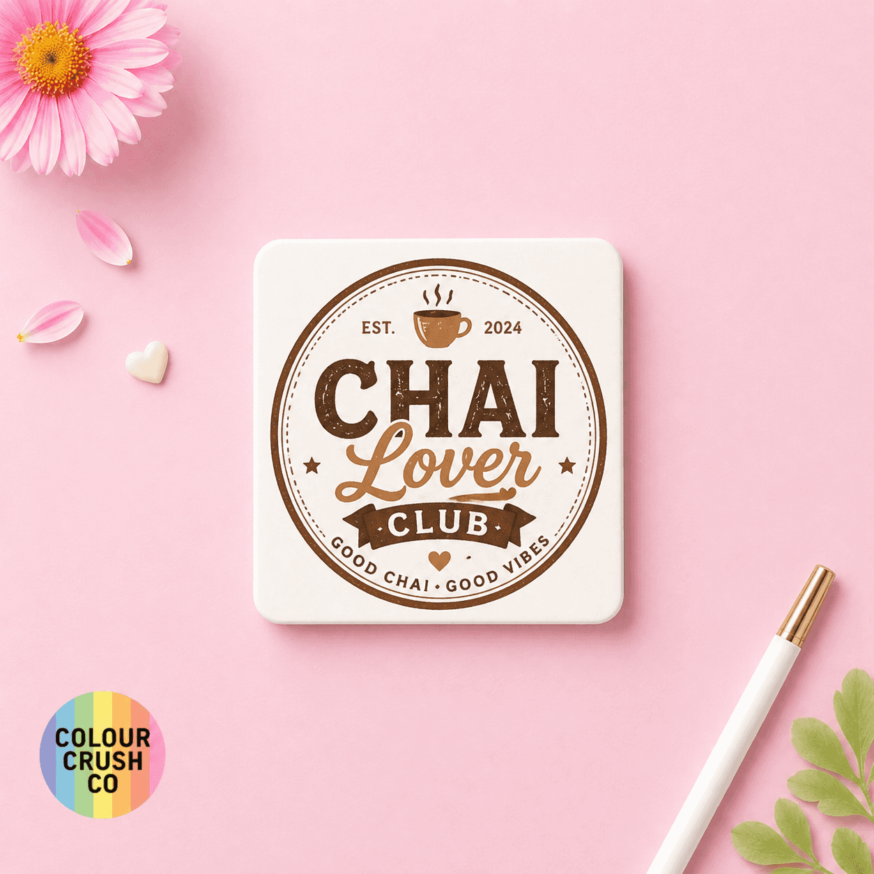 Chai Lover Club Coaster