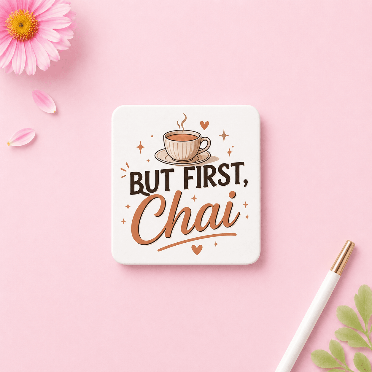 But First, Chai Coaster image 1