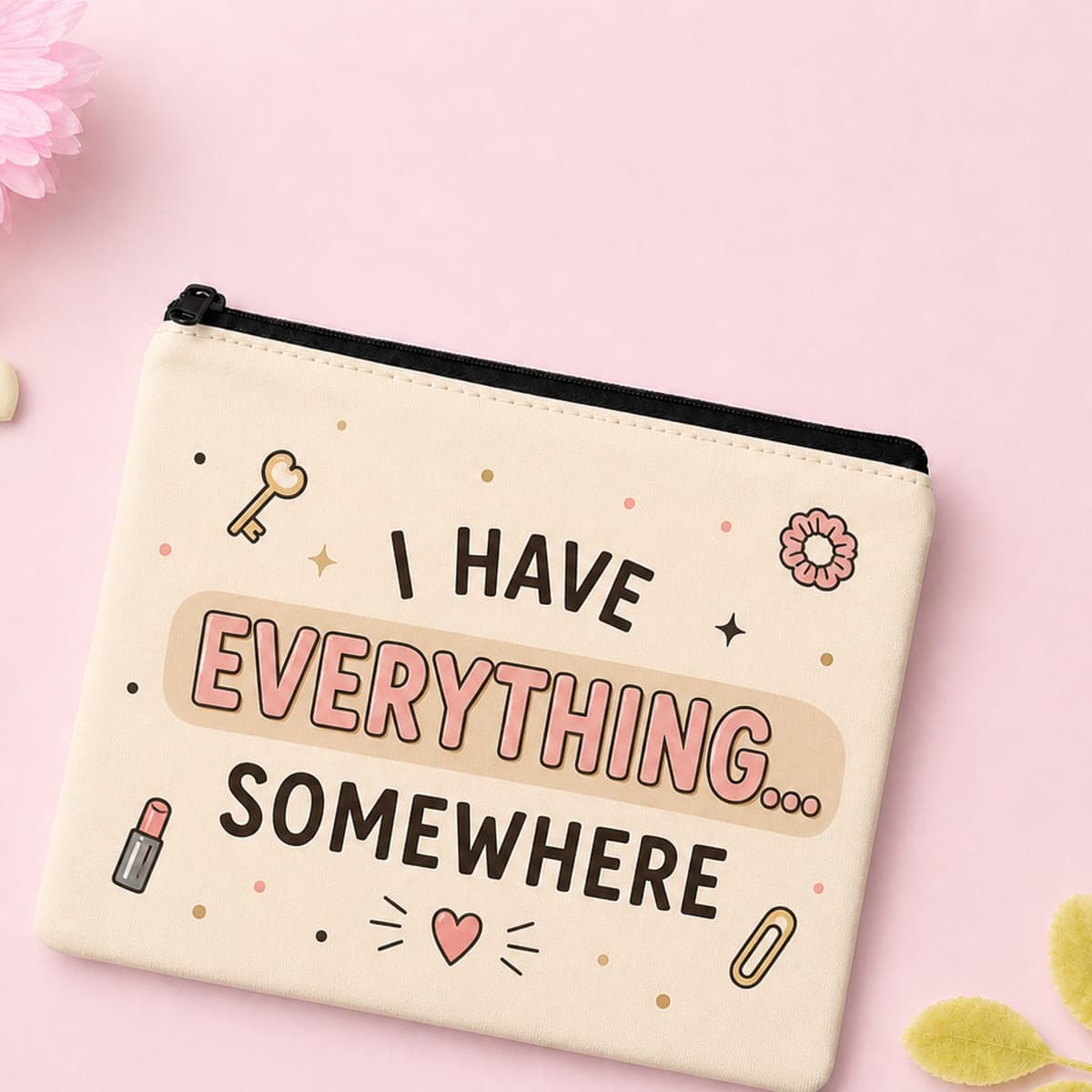 I Have Everything Somewhere Pouch image 1