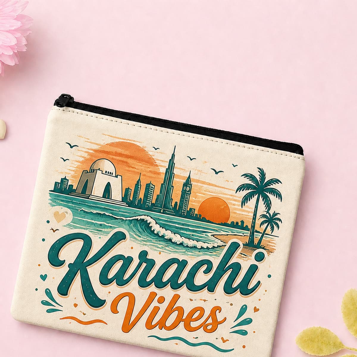 Karachi Vibes Pouch image 1
