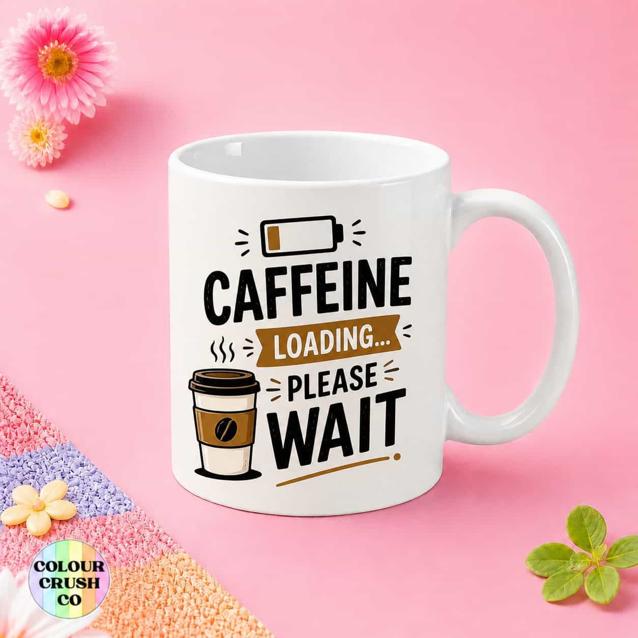 Caffeine Loading Please Wait Mug