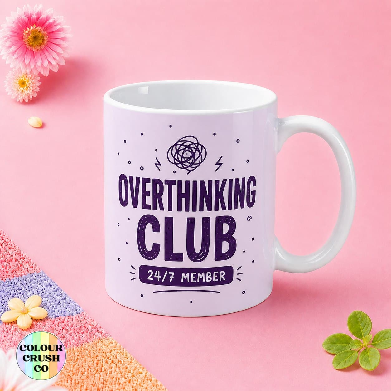 Overthinking Club Mug image 1