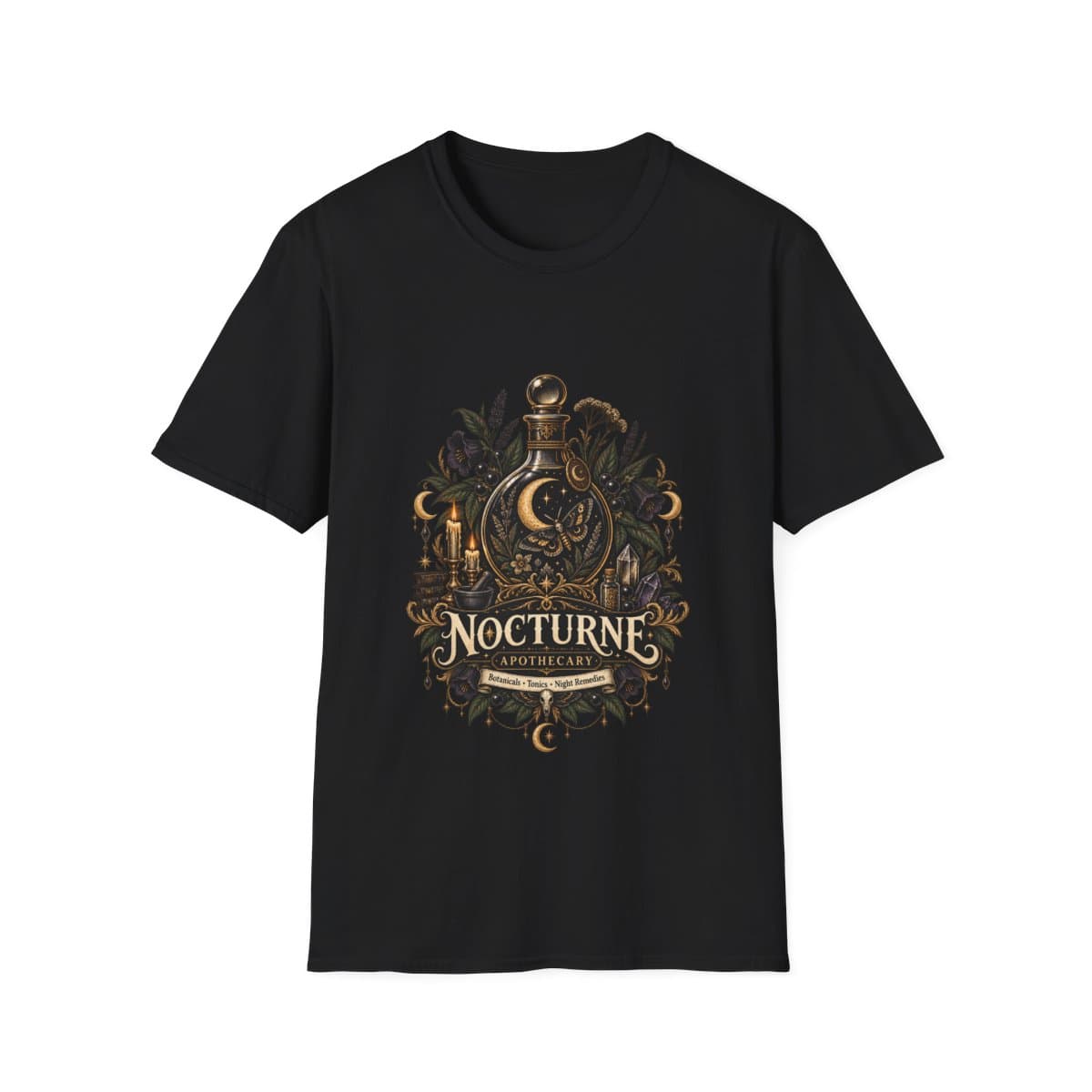 Mystical Nocturne Apothecary Emblem T-Shirt - photo 1 of 18