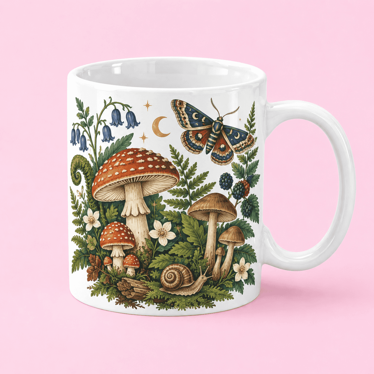 Woodland Mushroom Mug
