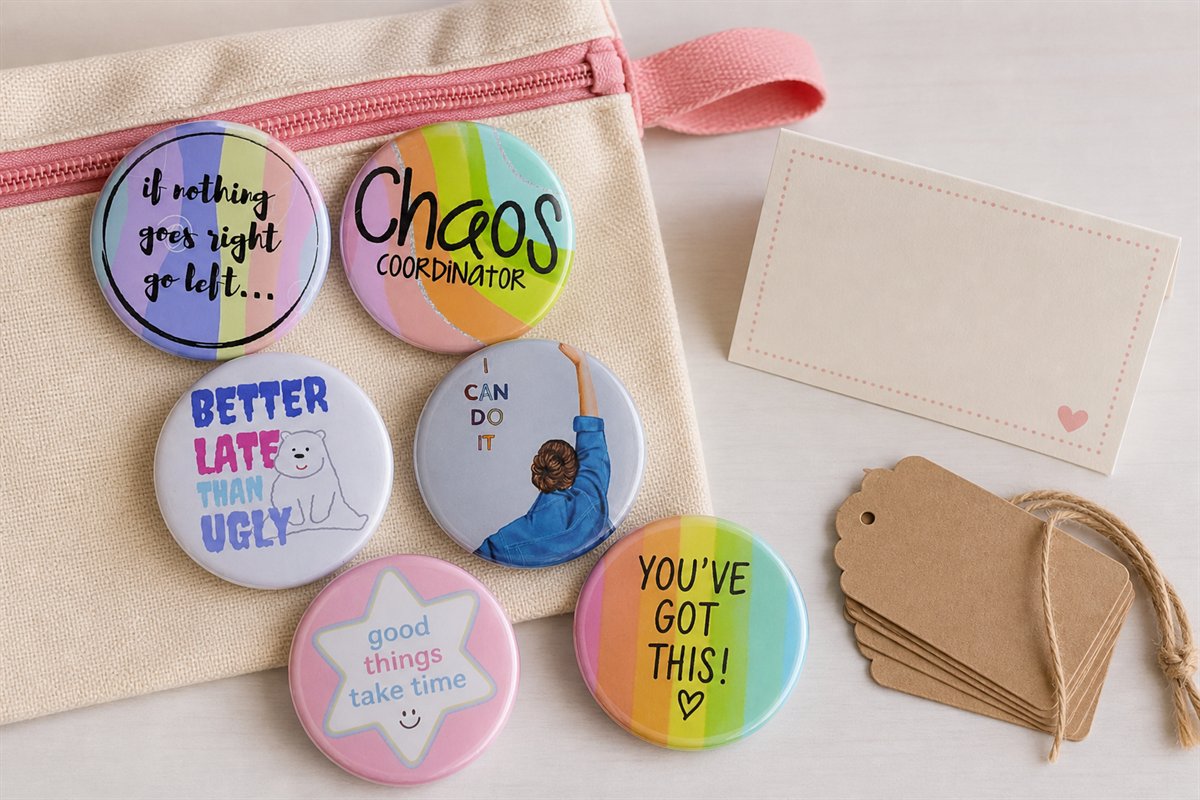 Custom pin badge ideas for gifts, schools, friends, and events in Pakistan